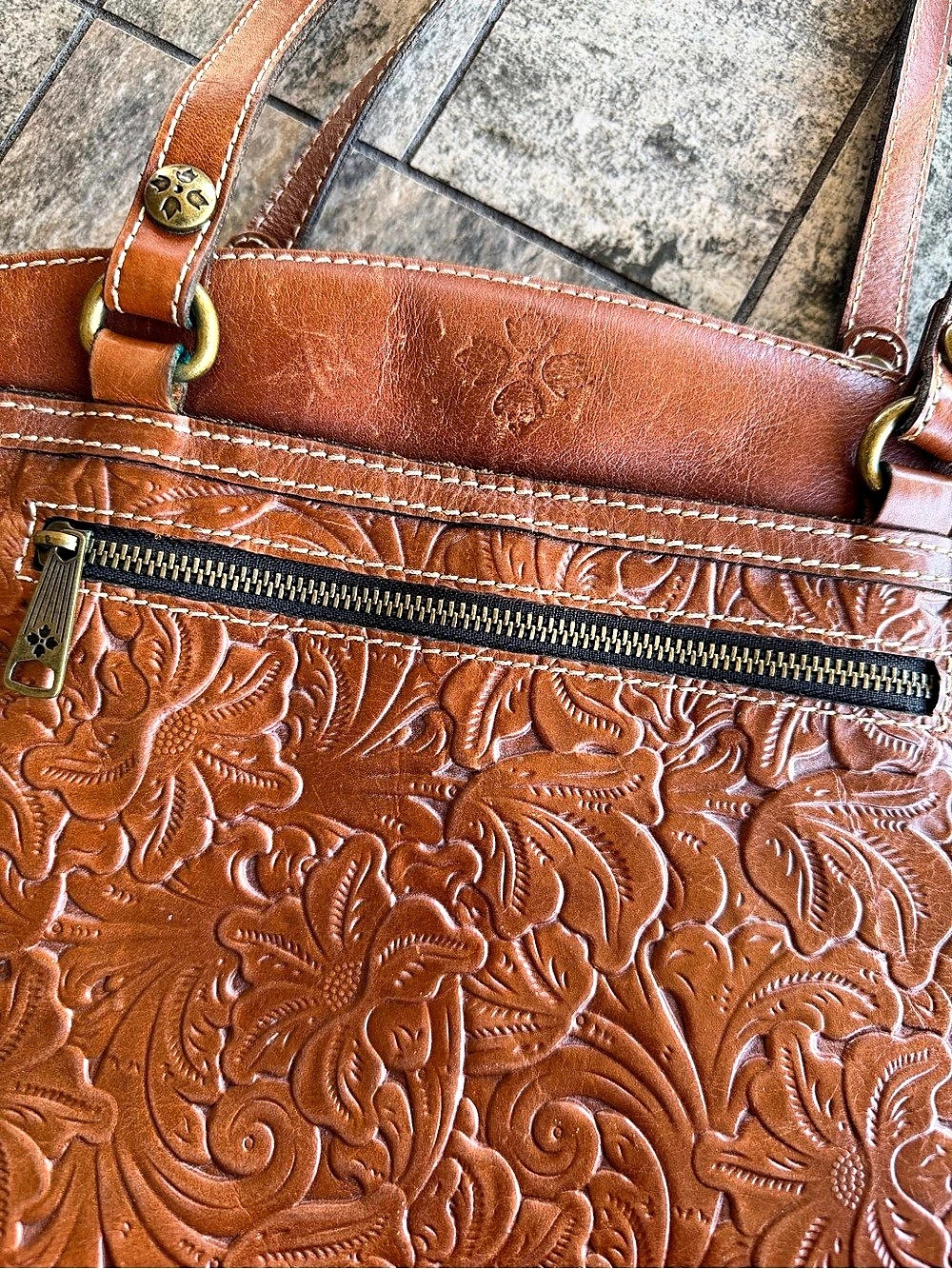 Patricia Nash Poppy Tote - Picture 5 of 11